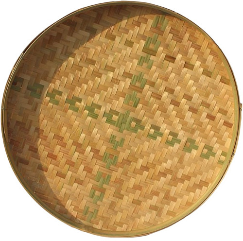 Bamboo Tray - Color: Yellowish Brown