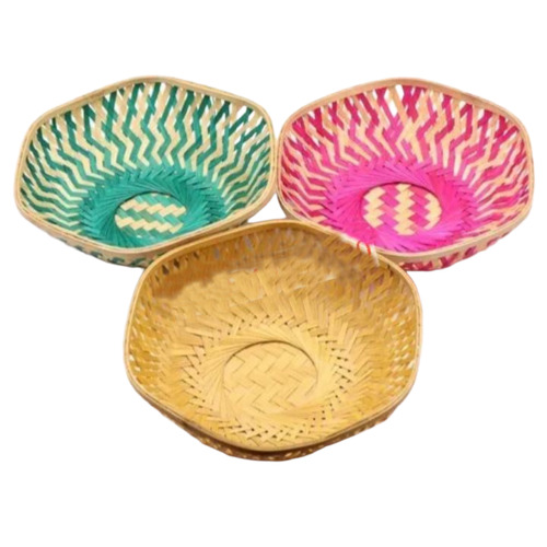 decorative bamboo basket