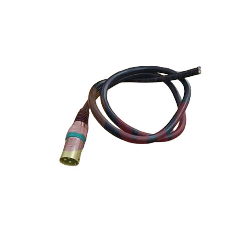 Charging Plug Xlr Type Lite Male W/long Lead For E-scooty - Material: Plastic And Metal