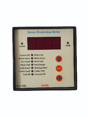 Motor Protection Relay - Color: Black