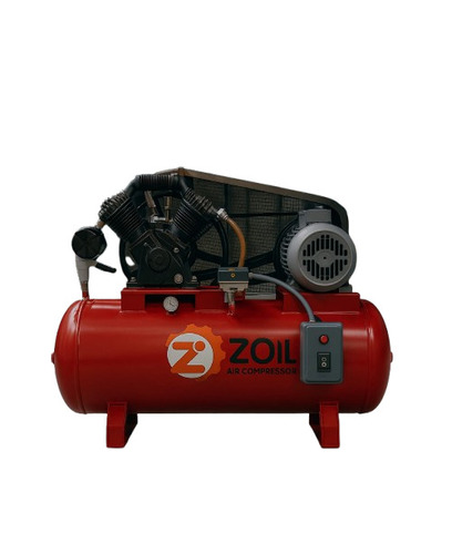 Zoil Two Stage Reciprocating Air Compressor Model Wv-0.8/12.5 - Air Tank Capacity: 250 Liter (L)
