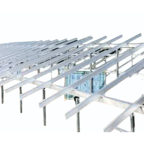 Aluminium Mounting Structures - Color: Grey