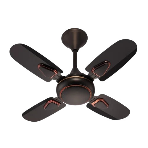 Ceiling Fan - Aluminium & Copper Winding, 36 Inch (900mm) & 48 Inch (1200mm), Smoke Brown, Blue, White, Ivory | 3 Blades, 600 & 400 RPM, 220 Volt