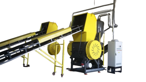 Rubber Tyre Grinding Machine - Capacity: 400-1800 Kg/Hr
