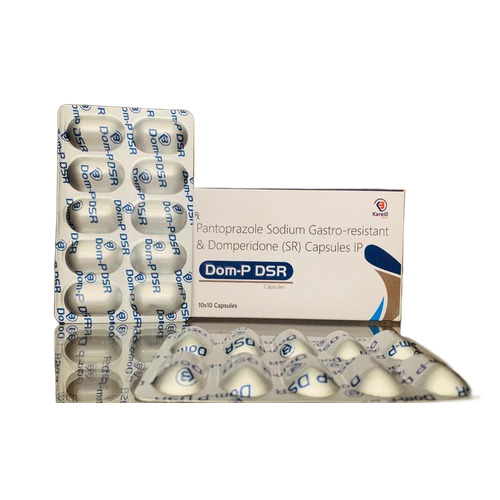 Pantoprazole And Domperidone Dom P Dsr Capsules - Drug Type: General Medicines