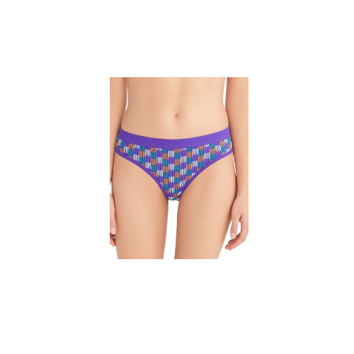 Pearlfly Womens Cotton Lycra Hipster Panties - Color: Purple