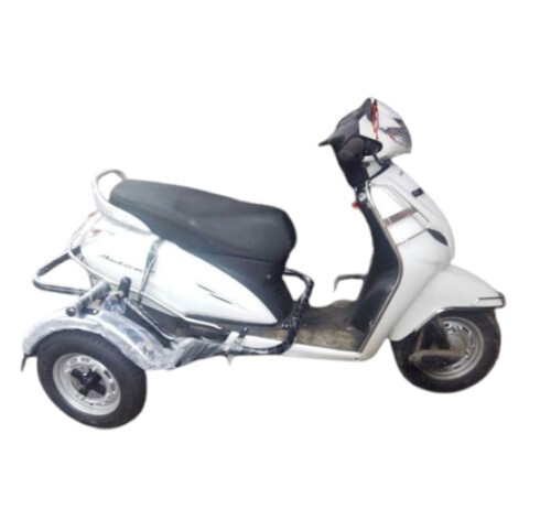 Side Wheel Attachment For Activa - Color: Black