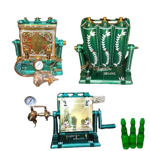 Manual Goli Soda Making Machine - Color: Green