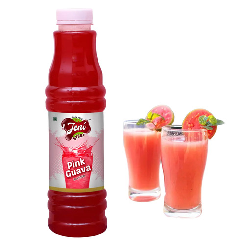Pink Guava Sharbat Syrup (jamfal Red) 700 Ml - Application: Food