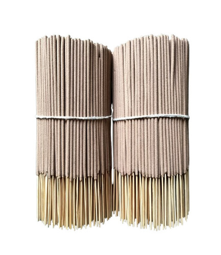 8 Inch White Raw Agarbatti - Feature: Straight