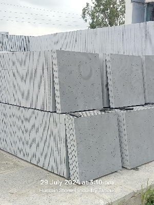 Grey Tandur Limestone - Artificial Stone Type: Solid Surface