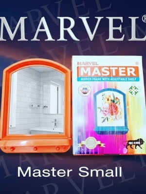 Mirror With Adjustable Shelf