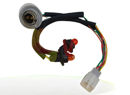 E-Scooty 1+2 Tail Light Holder - Color: Black