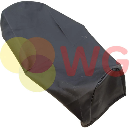 Single Light E-Scooty Seat Cover - Color: Black