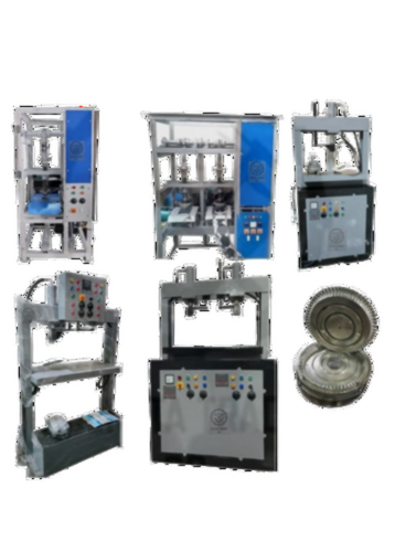 Paper Plates Making Machine - Color: Multicolour