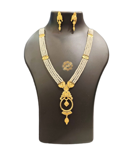Long Necklace Set Designs - Color: Whitish