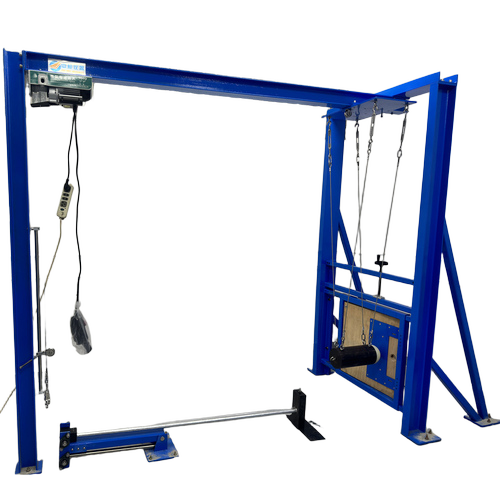 Durable Bhma Lock Security Test Frame - Color: Blue