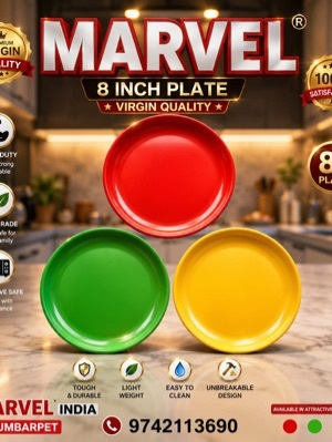 Round Plastic Plates