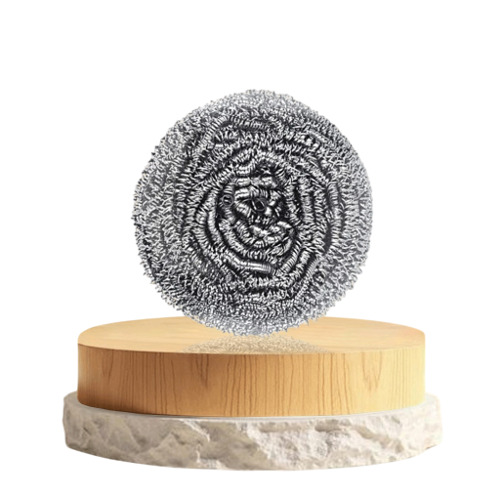 Heavy Duty 410 Grade Stainless Steel Kitchen Scrubber - Color: Silver Grey