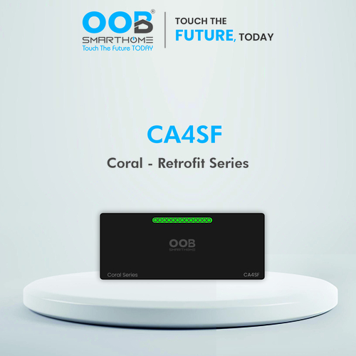Nubee Home Automation Retrofit Series Coral Series Ca4Sf - Color: Black