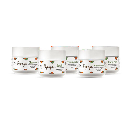 Papaya Facial Kit For Radiant & Glowing Skin - Age Group: 18+