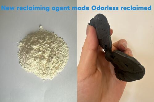 New Reclaiming Agent for Odorless Reclaimed Rubber 