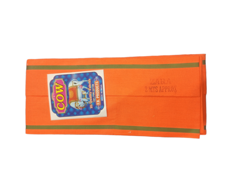 Orange Border Gamcha