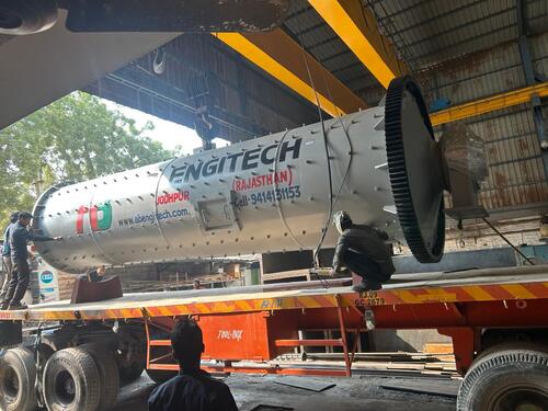 Ball Grinding Mill - Color: White