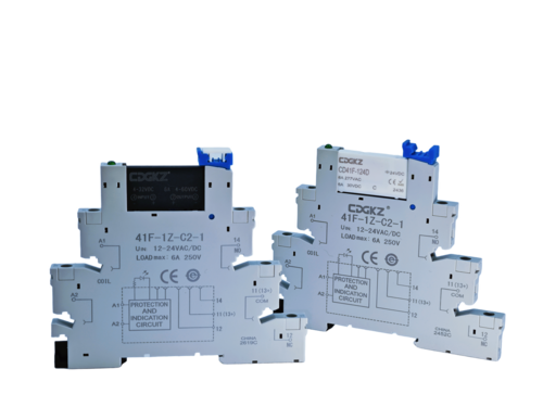 Slim Relay And Socket Cd41F-1Z-C2-1 And Cd41F-1Z-24 - Application: Power Switches
