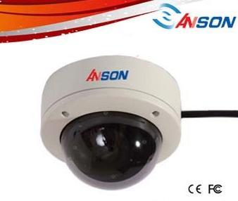 Security H.264 Ir Ip Vandal Dome Camera