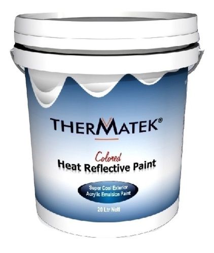 Thermatek Solar Heat Reflective Paint With 1 Year Of Shelf Life Application: Exterior