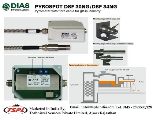 Online Infrared Radiation Non Contact IR Pyrometer