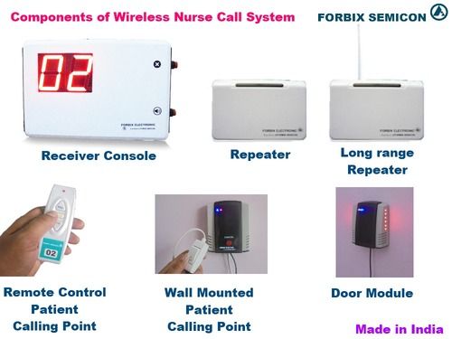 Wireless nurse call for hospitals & clinic FORBIX SEMICON®