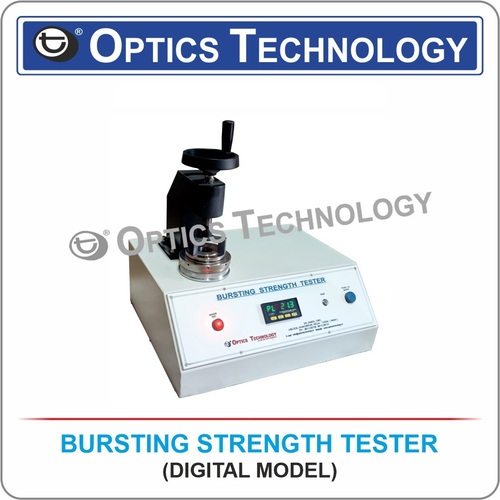 Bursting Strength Tester Digital Model - Application: Packaging Industry