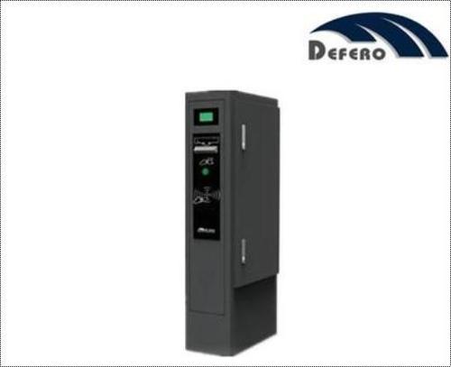 Grey Car Parking System Entry Terminal Barcode And Qr Code Ticket Dispenser Machine