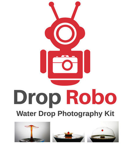 Black & Red Water Drop Photography Kit