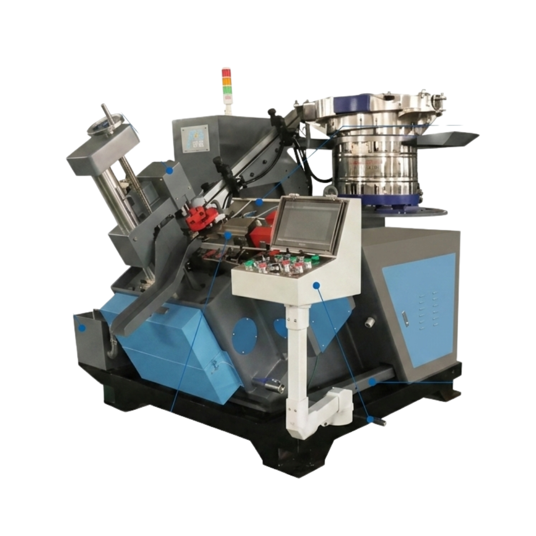 सेल्फ ड्रिलिंग स्क्रू पॉइंट फॉर्मिंग मशीन (AE-5150D, AE-6200D) आवेदन: फंगसाइड