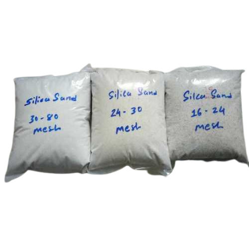 Fine Mesh Size Ready Mix Cement And Wall Texture Used Silica Sand - Color: White