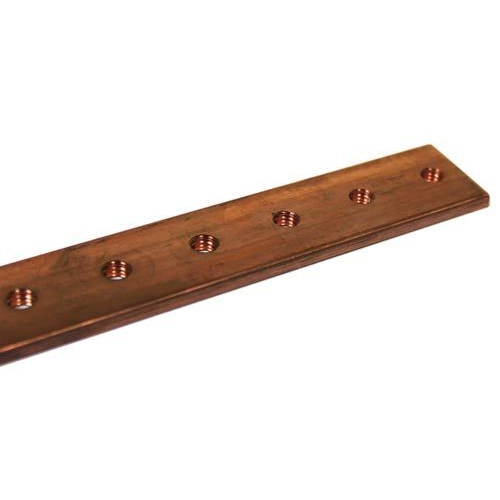 Copper Power Panel Busbar - Color: Brown