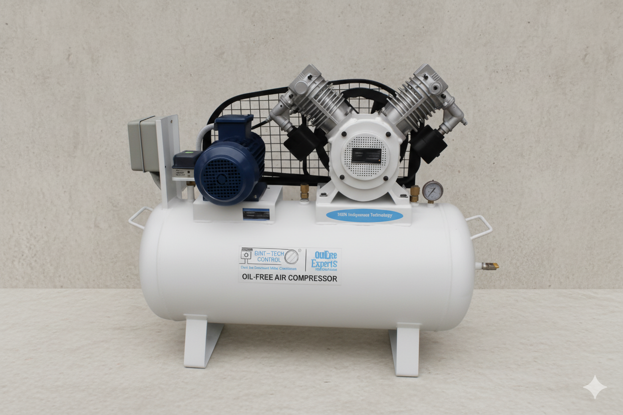 ऑयल फ्री एयर गैस कंप्रेसर