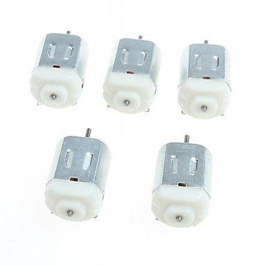 Silver 130 Miniature Dc Motors (5Pcs)