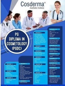 Cosmetology Diploma PGDC Coaching Service By COSDERMA