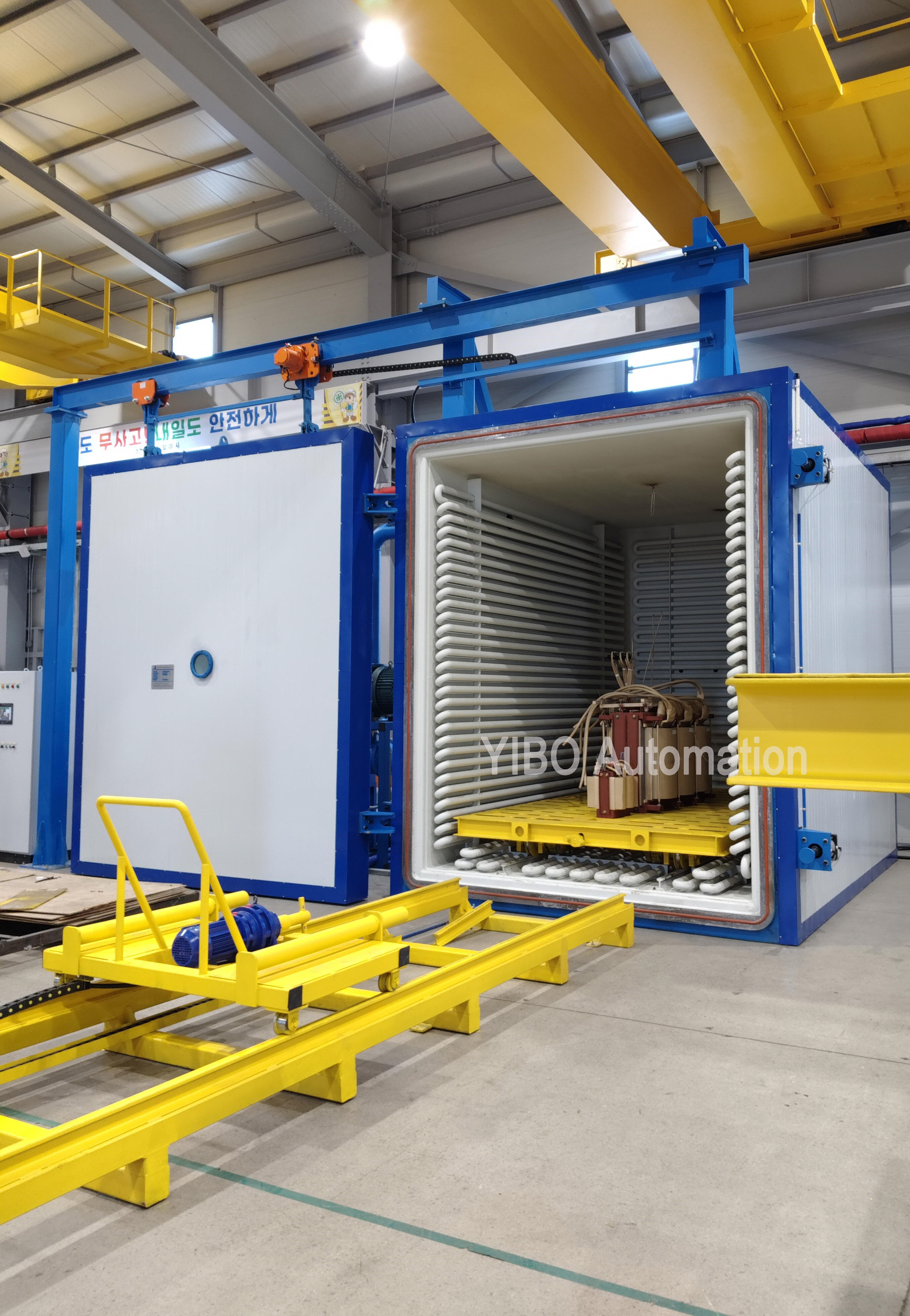 Circular Vacuum Drying Machine - Horizontal Lock, 30pa Ultimate Vacuum, 500pa.L/S Leak Rate | Automatic PLC Control, Hydraulic Drive, Oil Resistant "0" Type Sealing Ring, 220V Voltage, 1000kg Weight