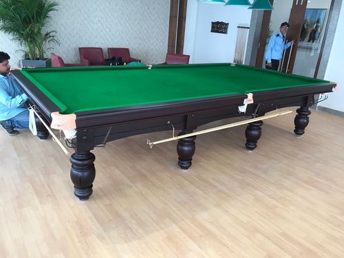 Regular Billiard Snooker Table Size 12'X6' Cue Forearm: Ash Wood