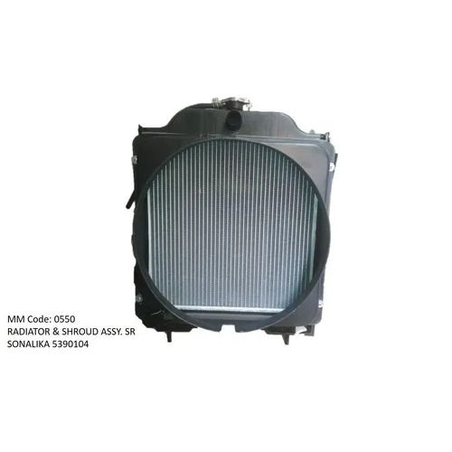 Tractor Radiator Fan - Color: Gray