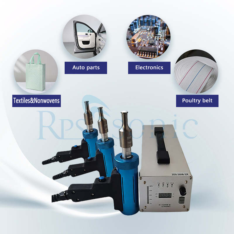Electric Ultrasonic Spot Welding Machine - 28KHZ 35KHZ 500-600 Watt Power Durable Long-Life Design Easy to Operate for Nonwoven Application