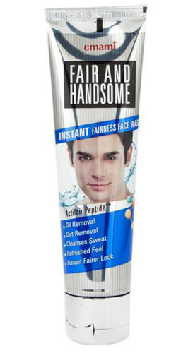 50 Ml Fair And Handsome Instant Fairness And Oil Removal Face Wash  Ingredients: Herbal