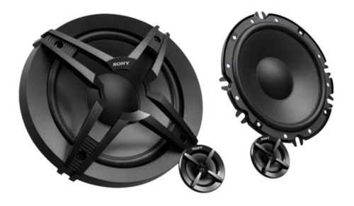 Black 270 Watt 12 Inches Plastic Two Way Coaxial Woofer Car Speaker