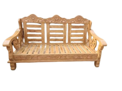 3 Foot Long Polished Termite Resistance Three Seater Living Room Sofa Frame Carpenter Assembly