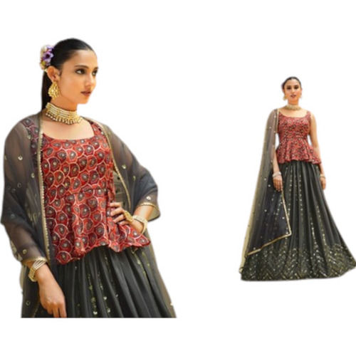 Festive Wear Embroidered Lehenga Choli